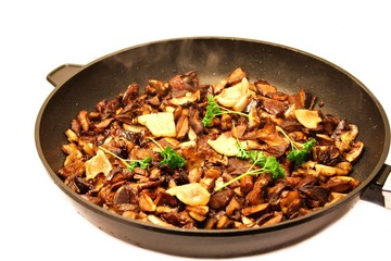 Mischpilze gebraten