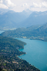 Lac d'Annecy depuis le Mont Verrier