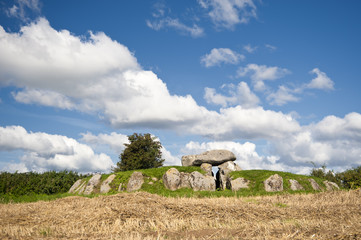Großsteingrab (Gangrab) der Jungsteinzeit in Dänemark
