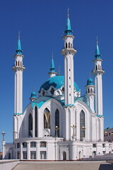 Fototapeta na wymiar a mosque is in city Kasan, Russia
