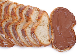 tartine de chocolat