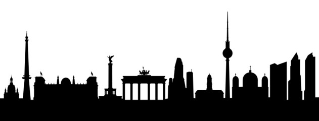 Fototapeta premium Berlin Skyline
