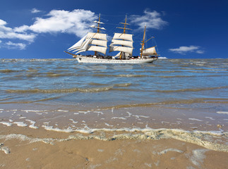 Windjammer auf Reisen
