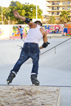 Patinaje en l&iacute;nea