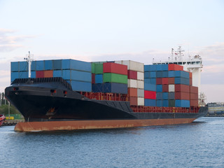 Container Cargo Ship