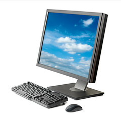 Computer workstation isolated