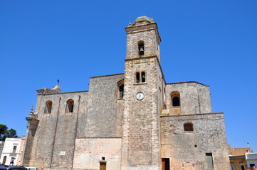 Fototapeta na wymiar Kościoły w południowych Włoszech