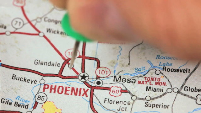 Push pin in Phoenix