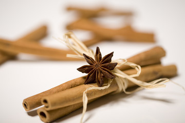 Zimt Weihnachtsdekoration