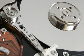 Hard disk detail