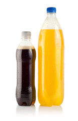 Two bottles of soda