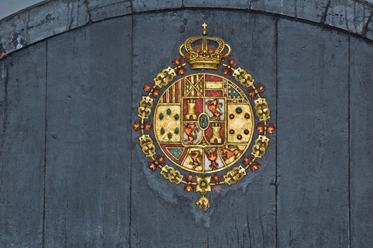 Motif On Sherry Barrel