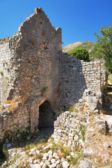 Ruins in Bar Old Town, Montenegro