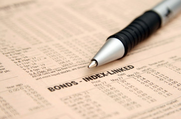 Obraz premium Stock market report