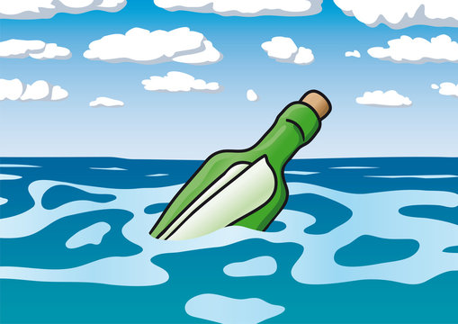 messaggio nella bottiglia