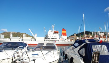 Naklejka premium Bateaux