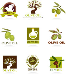 Olive icons and logos