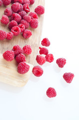Beautiful raspberries