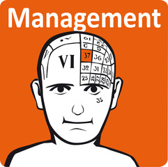 A psychology model - the management section of the brain