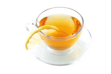 lemon on tea