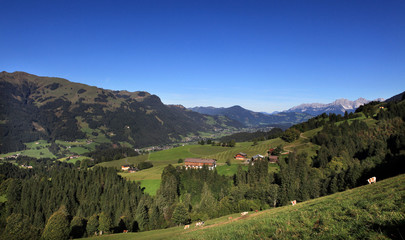 Obraz premium Tiroler Unterland - landscape in Tyrol