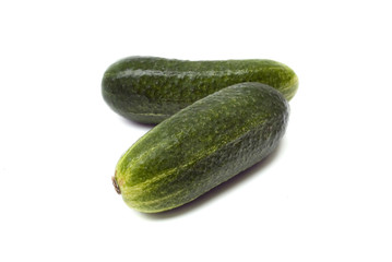 Isolated cucumber