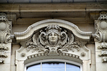 Fototapeta premium Hausdetail in Pirna (Sachsen)