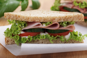 Schinken Sandwich