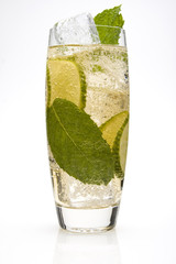 Lime Spritzer Cocktail