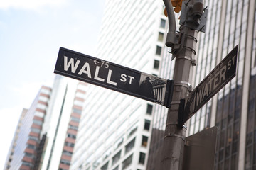 Fototapeta na wymiar Wall Street in New York