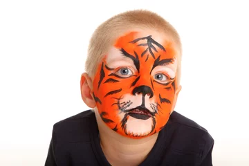Kinderschminke Tiger © Manuel Tennert