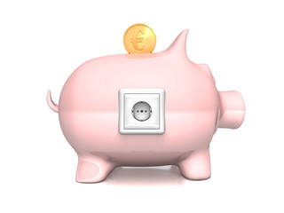 Sparschwein Strom sparen