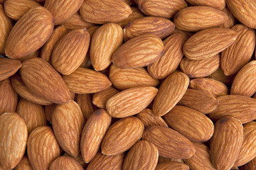 almonds background