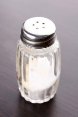 saltshaker on the table