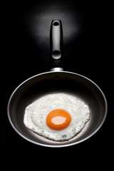 eggs in a pan