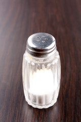 saltshaker on the table