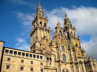 Fototapeta na wymiar Compostela Cathedral