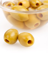 Olive oil and olives