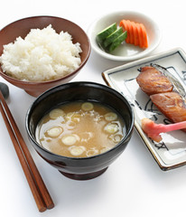 Traditional Japanese home cooking