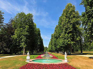 Der Kurpark in Bad Pyrmont