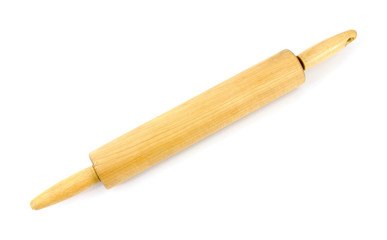 Old wood rolling pin
