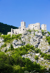 Fototapeta premium ruins of Strecno Castle, Slovakia