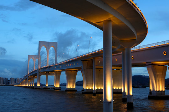 Fototapeta bridge in Macao