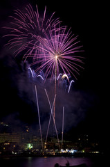 Santa Ponsa, Mallorca, Fuegos artificiales