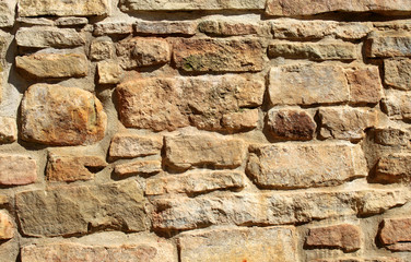 sandstone wall