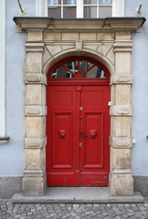 Poland - door in Gdansk
