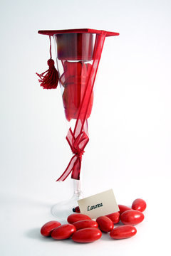 Calice bomboniera per laurea