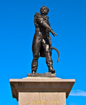 Statue du g&eacute;n&eacute;ral Rapp &agrave; Colmar