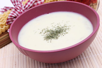 Spargelsuppe