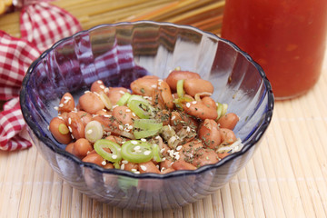 Bohnensalat